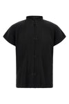 monthly colors: april pleated fabric shirt