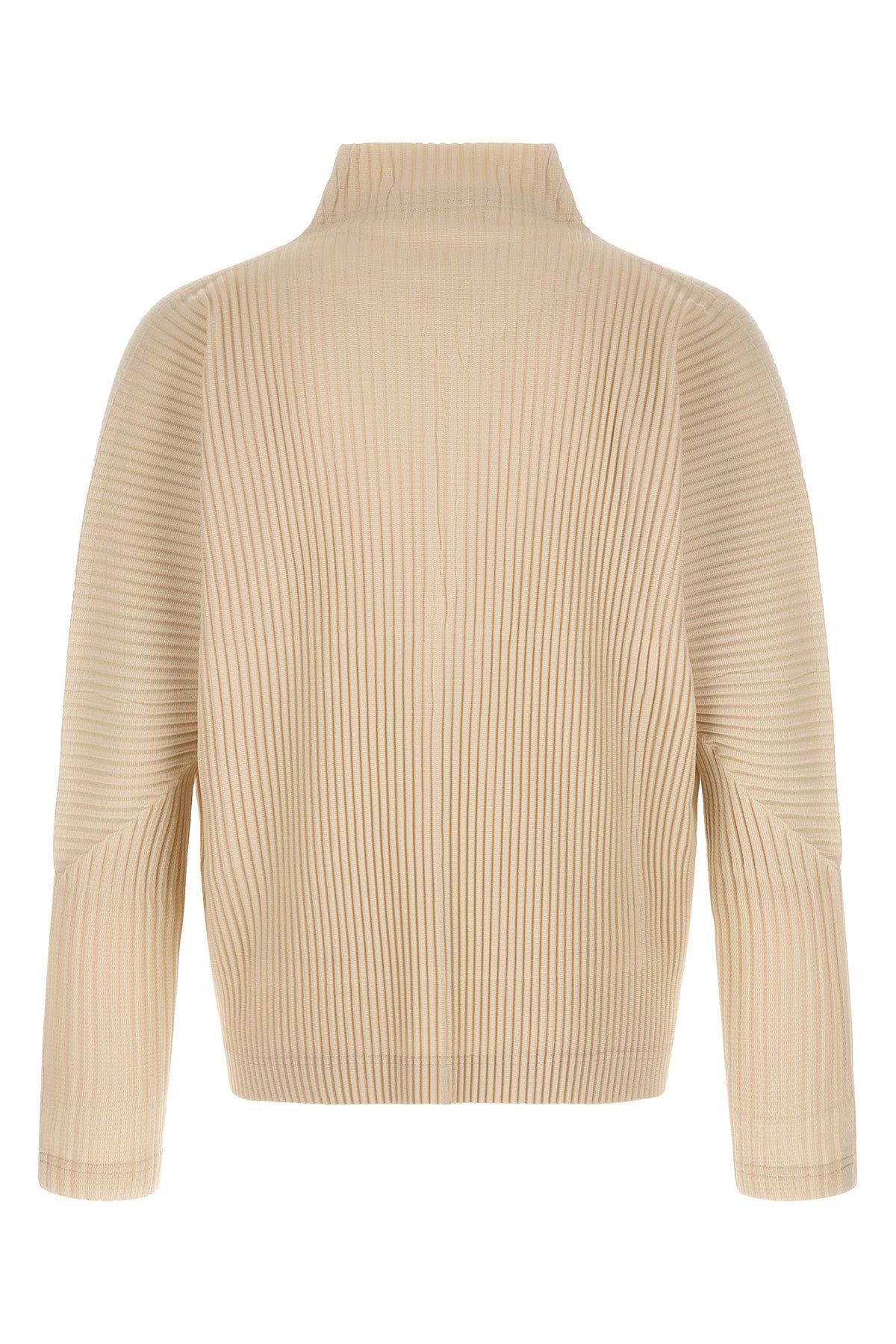 monthly colors: march pleated fabric sweater