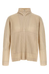 monthly colors: march pleated fabric sweater