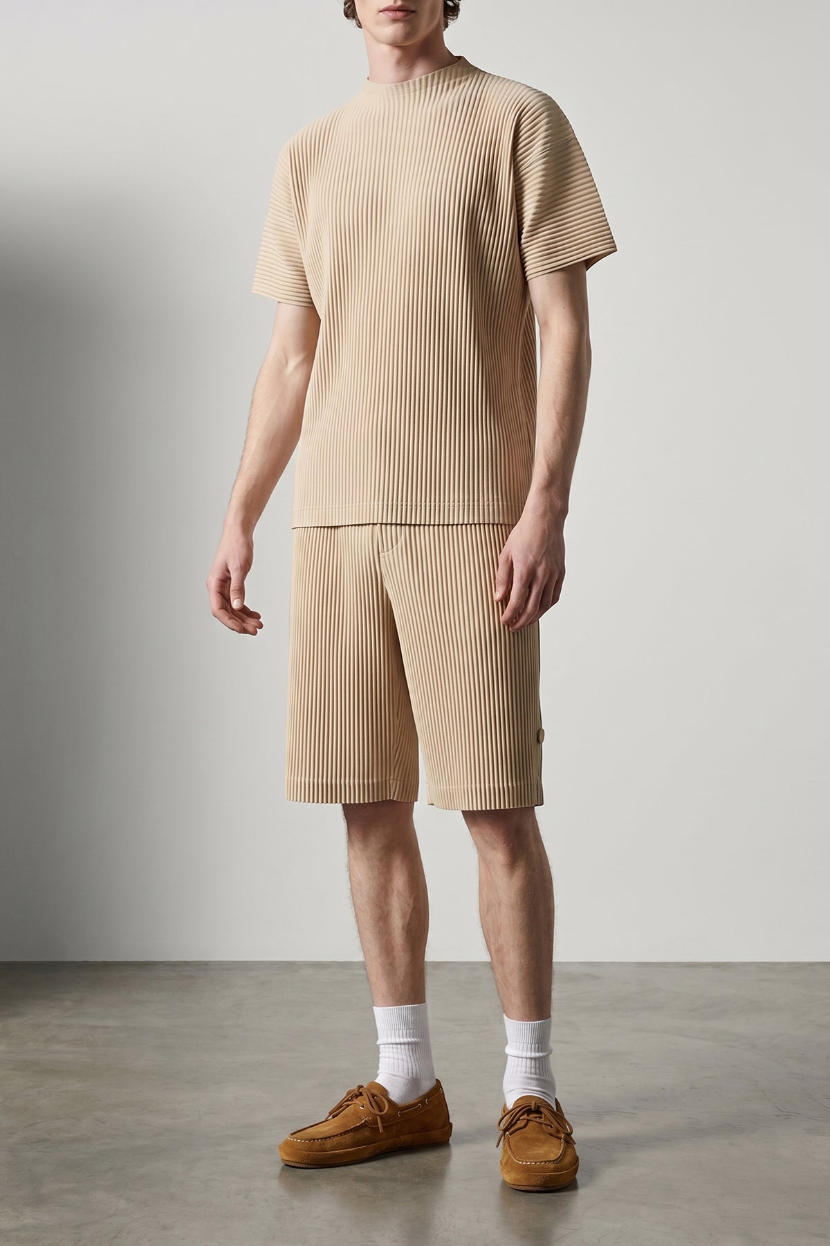 monthly colors: march pleated top