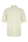 the homme pleated edge short-sleeved shirt