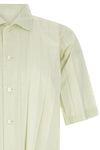 the homme pleated edge short-sleeved shirt
