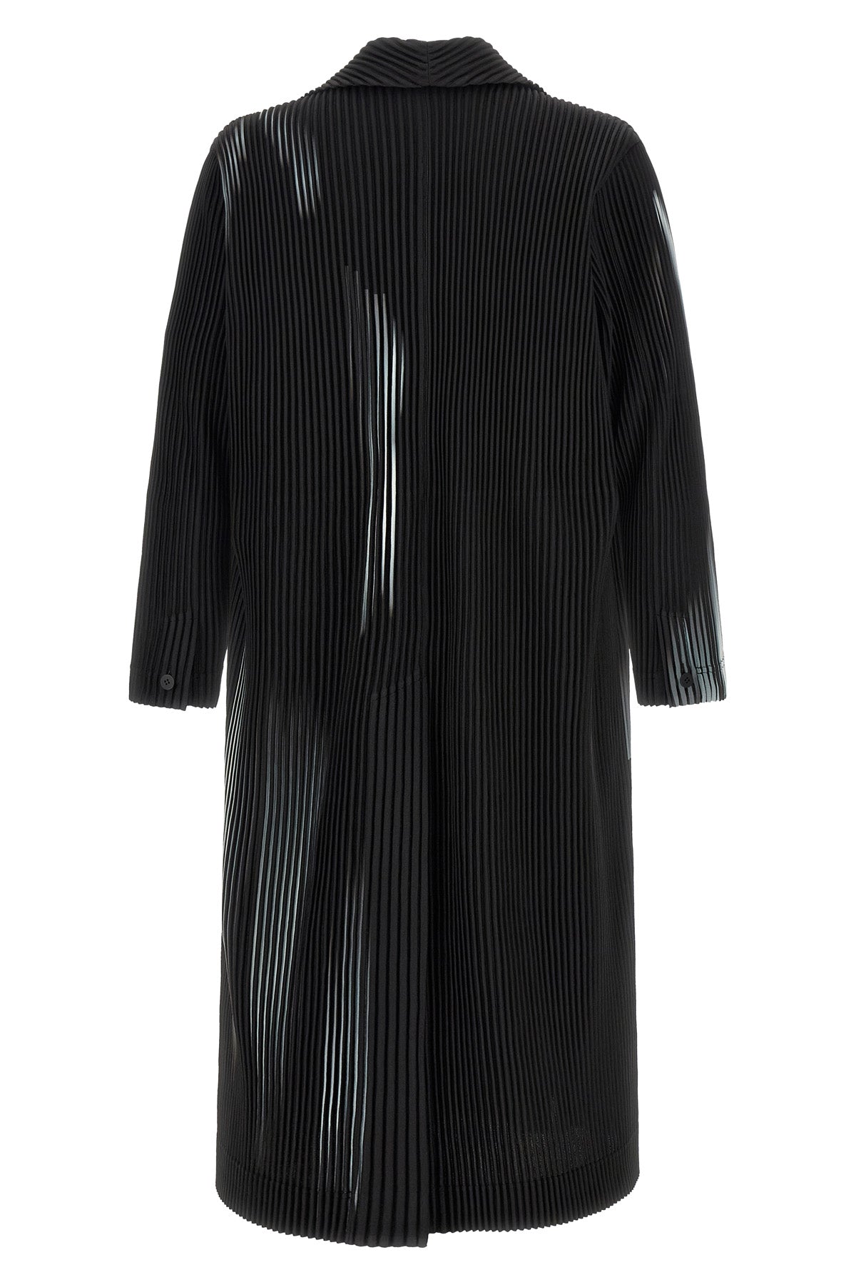 the homme pleated issey miyake in the shadow coat