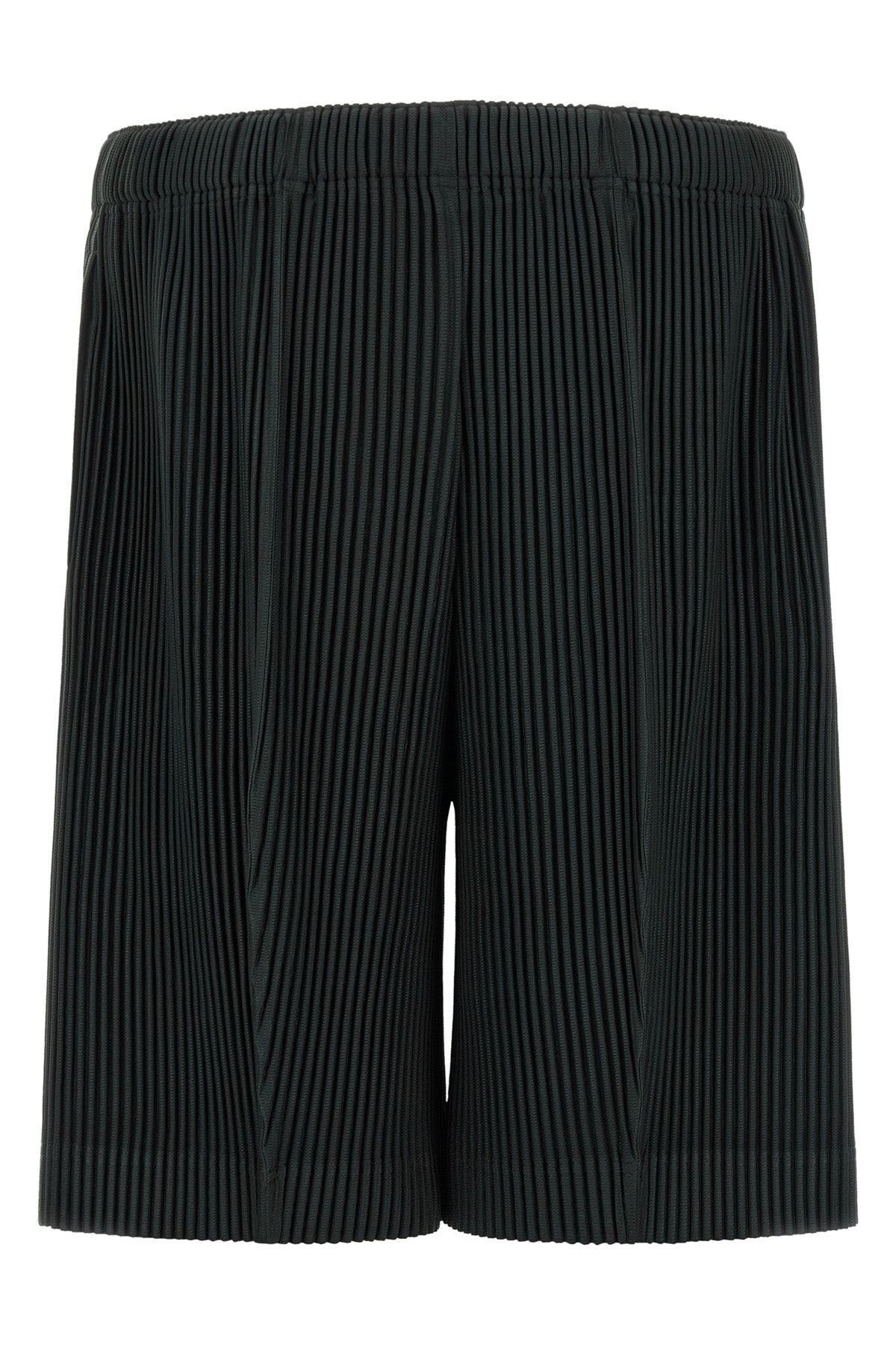 homme pleated monthly colors: august bermuda shorts