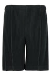 homme pleated monthly colors: august bermuda shorts