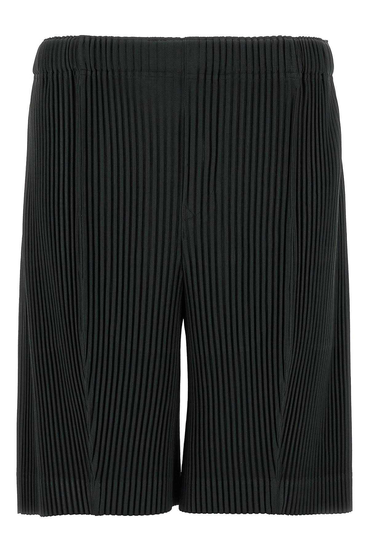 homme pleated monthly colors: august bermuda shorts