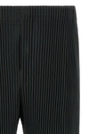 the homme pleated issey miyake monthly colors: august trousers