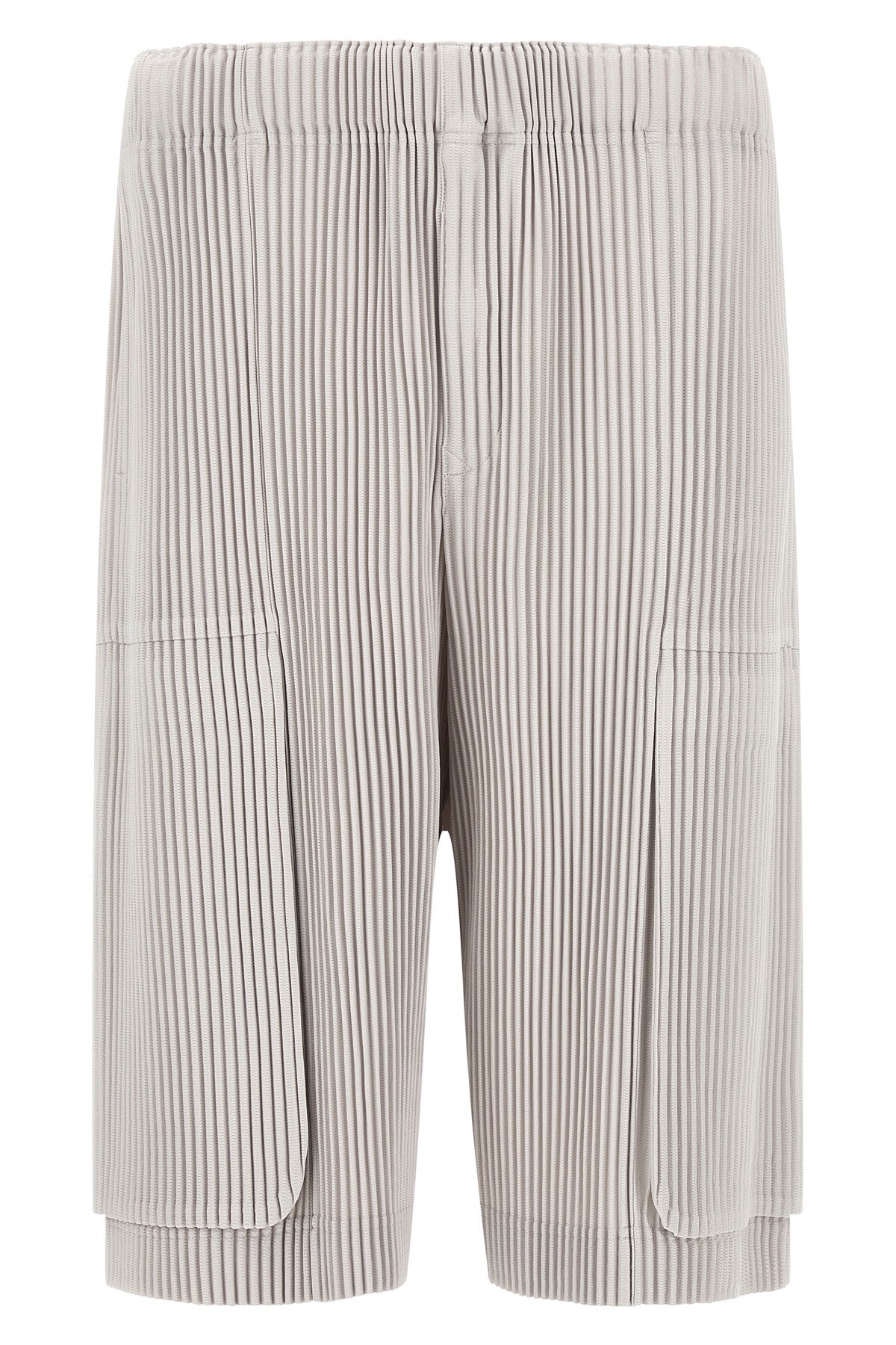 homme pleated issey miyake monthly colors: september bermuda shorts