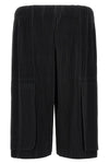 homme pleated bermuda shorts issey miyake monthly colors: september