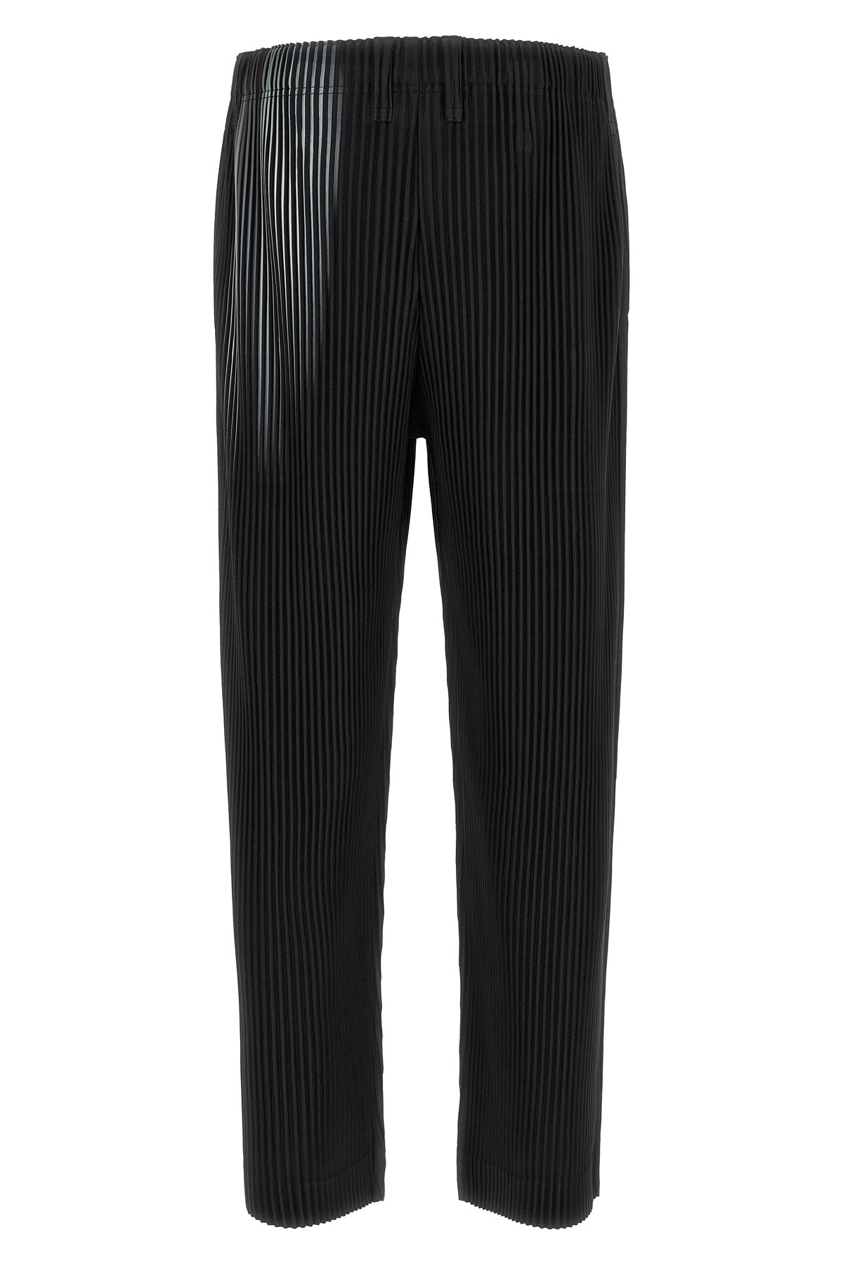 the homme plissé in the shadow trousers