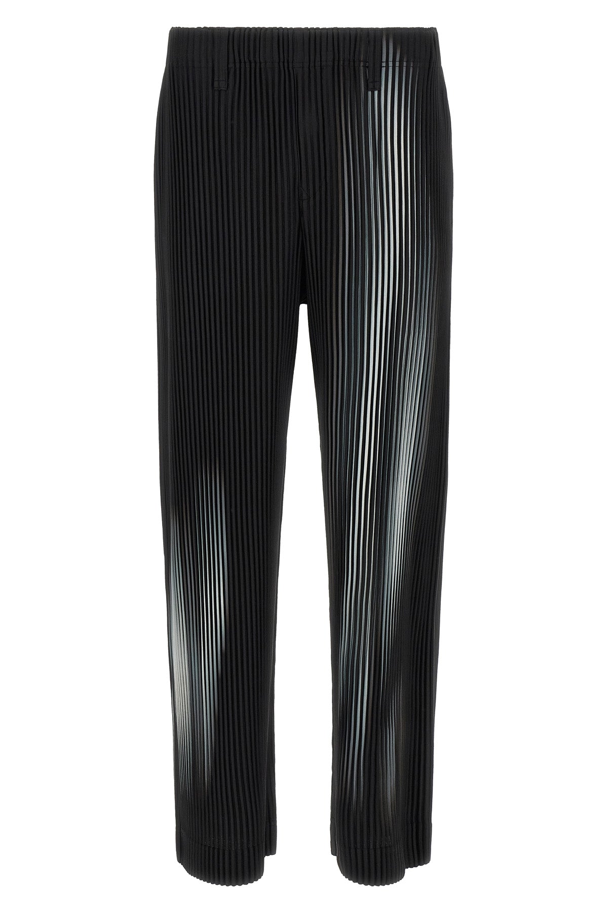 the homme plissé in the shadow trousers