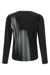 the homme pleated long sleeve t-shirt issey miyake in the shadow