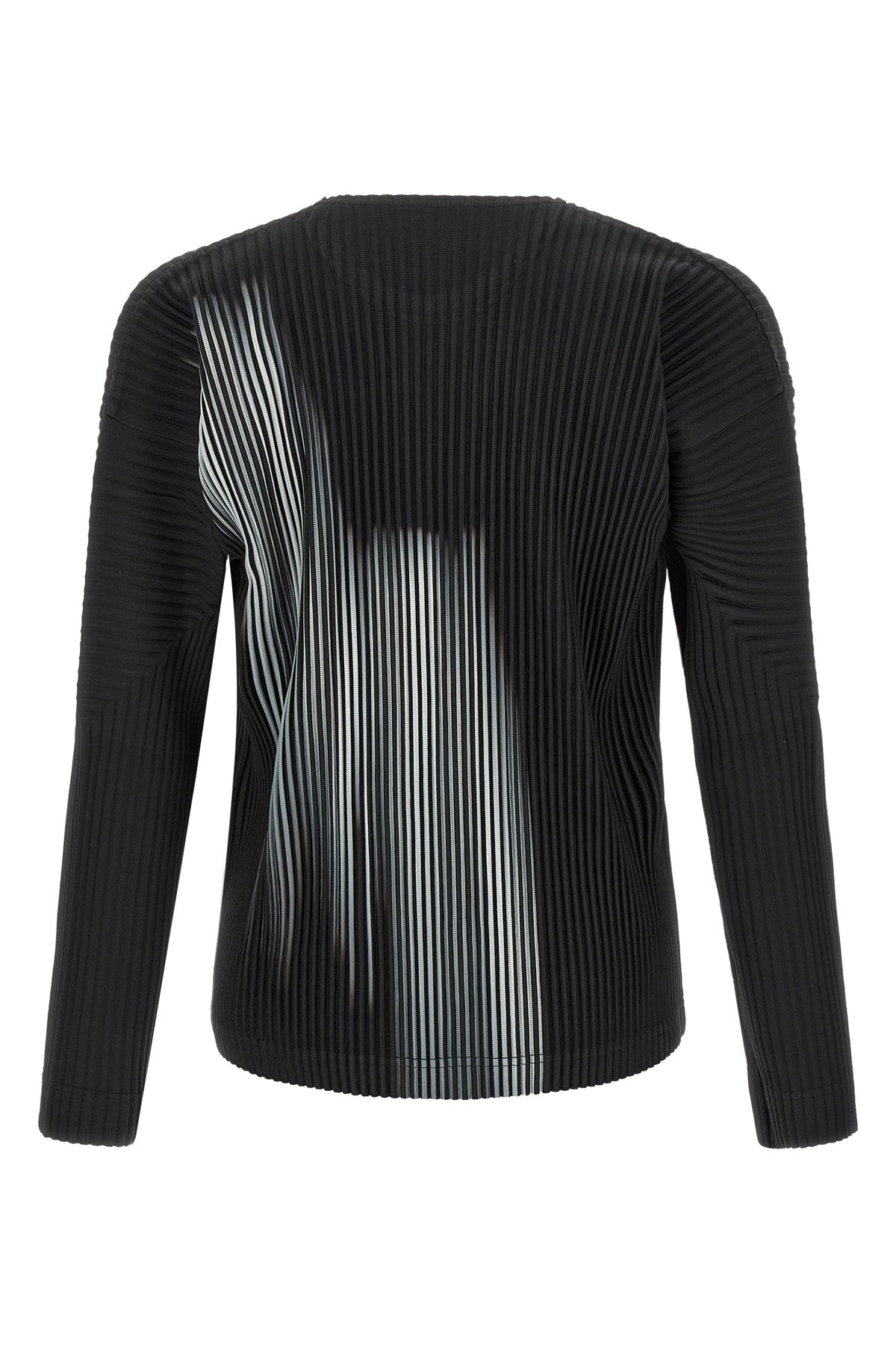 the homme pleated long sleeve t-shirt issey miyake in the shadow