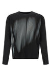 the homme pleated long sleeve t-shirt issey miyake in the shadow