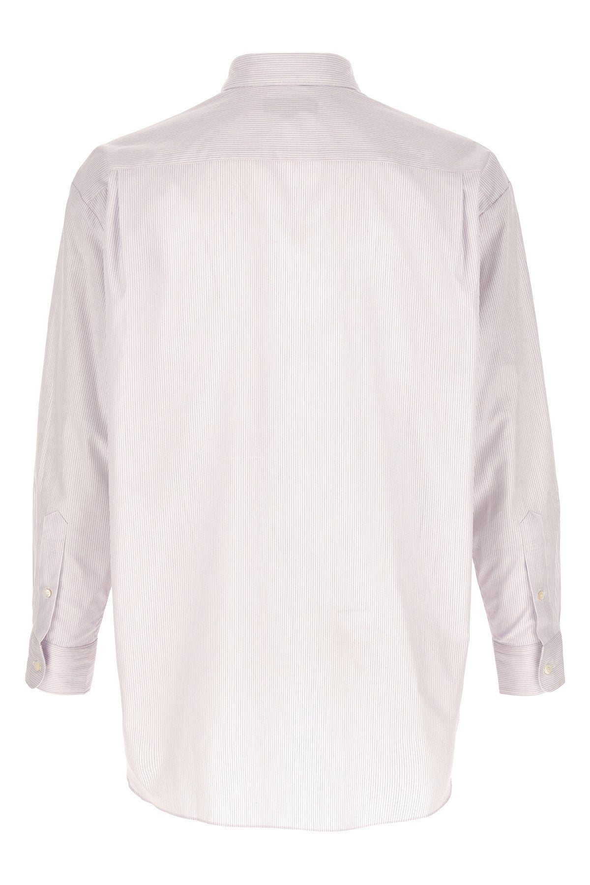 striped cotton poplin shirt