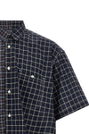 check patterned lightweight cotton poplin shirt