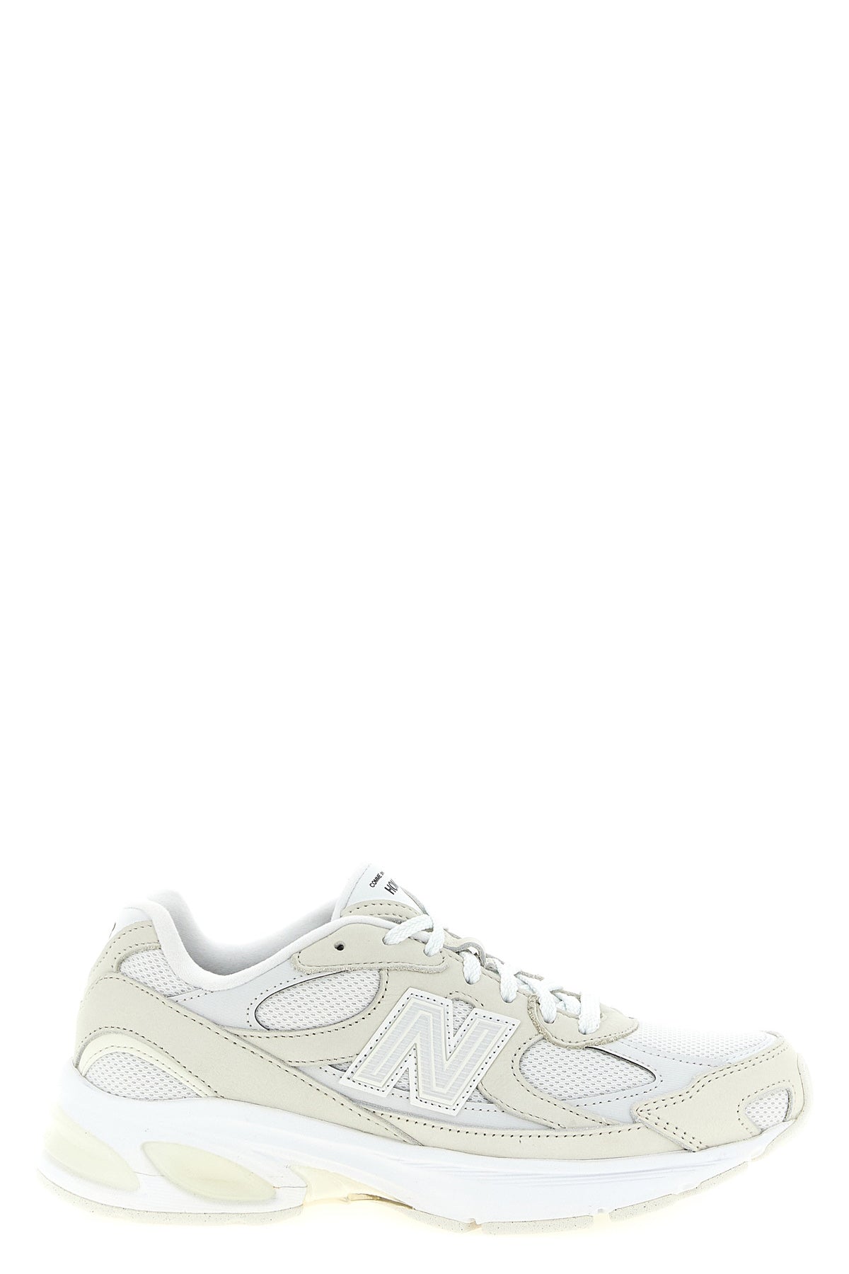 comme des garçons homme x new balance abzorb 2010 mesh and suede sneakers