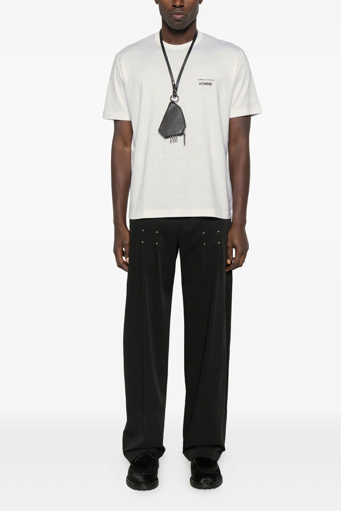 COMME DES GAR?ONS HOMME L cotton jersey t-shirt