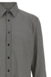 polka dot print lyocell shirt