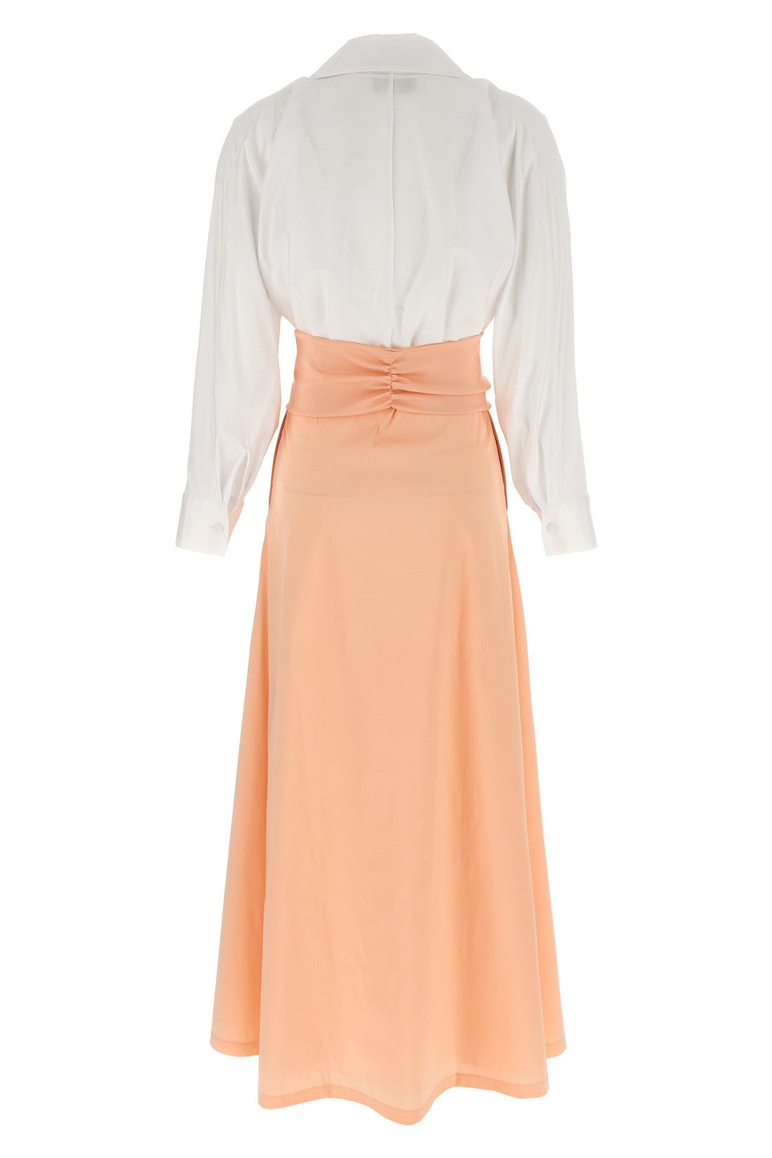 BERNADETTE 36 long clarence dress in cotton blend