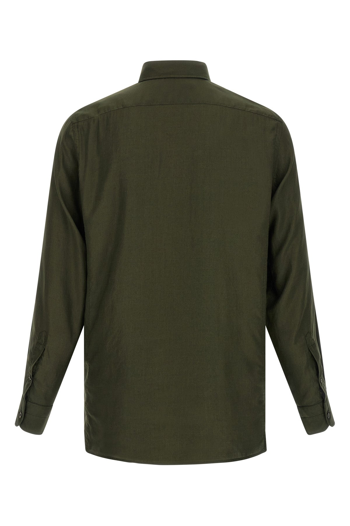 fluid gabardine shirt
