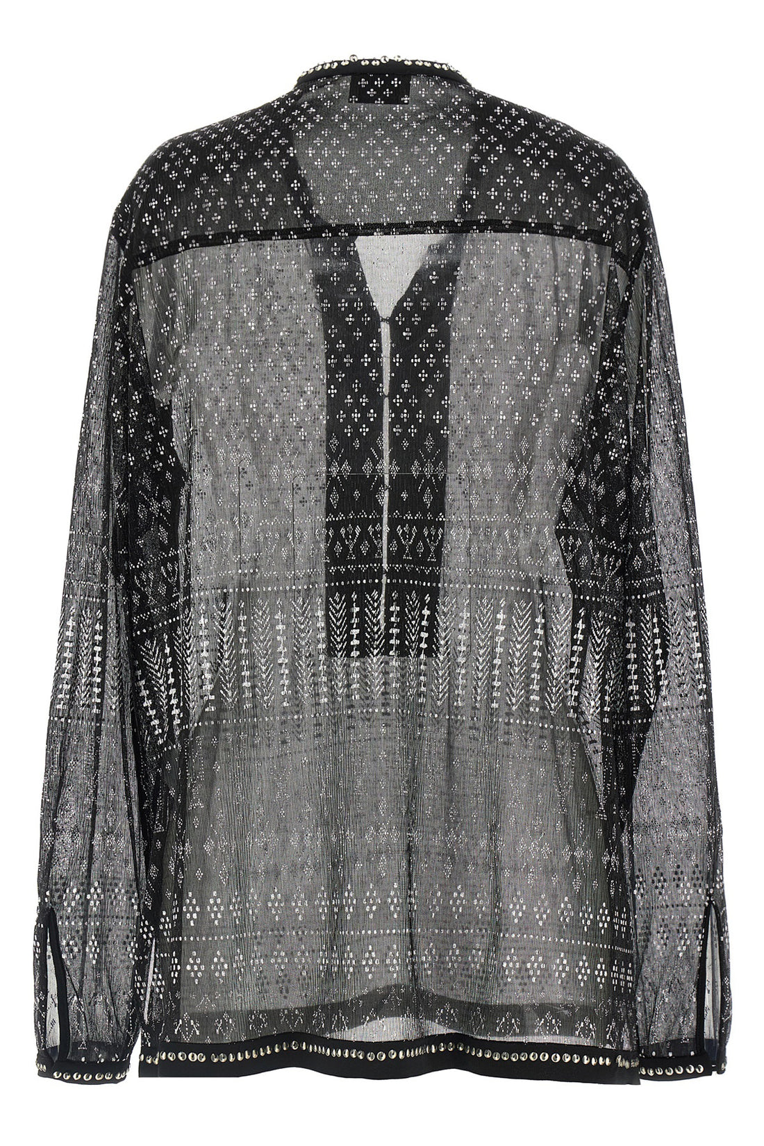 ISABEL MARANT 36 nickie blouse in semi-transparent fabric