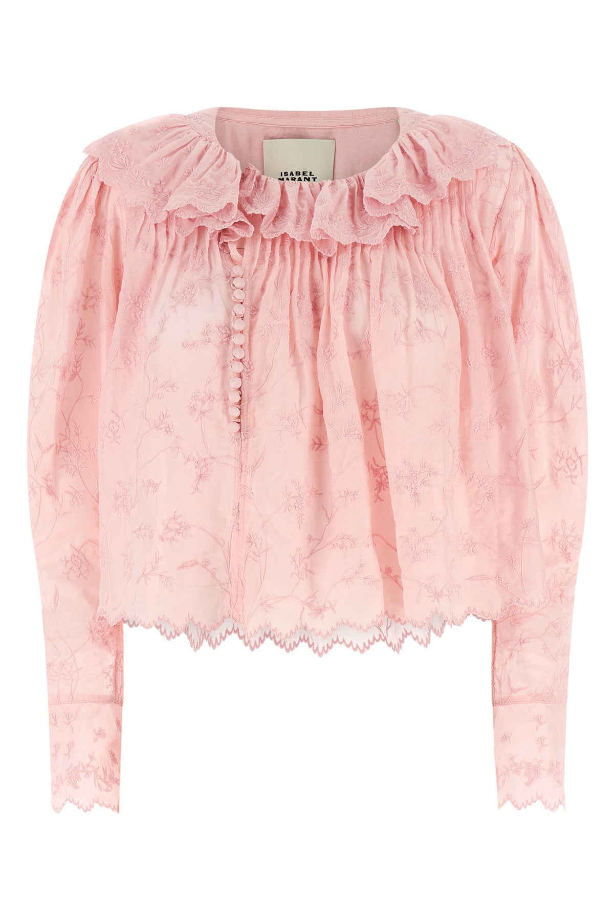 zelly cotton and silk top