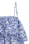 erisa all-over flower-print cotton top