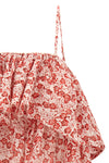 erisa all-over flower-print cotton top