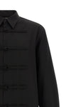 the yohji yamamoto china button blouse blouse