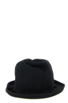 the yohji yamamoto pure black wool hat