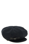 the yohji yamamoto 8 panel casquette a in black