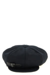 the yohji yamamoto 8 panel casquette a in black
