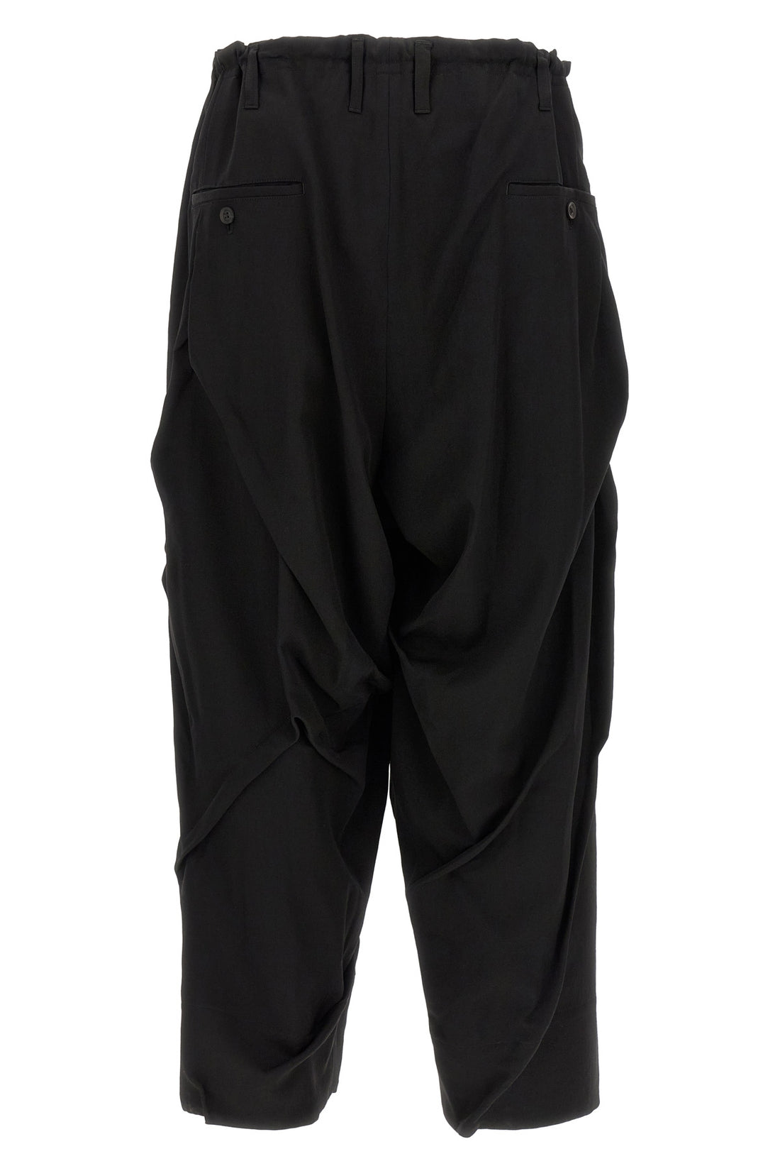 YOHJI YAMAMOTO 3 yohji yamamoto random tuck pants