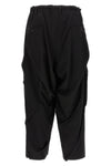 yohji yamamoto random tuck pants