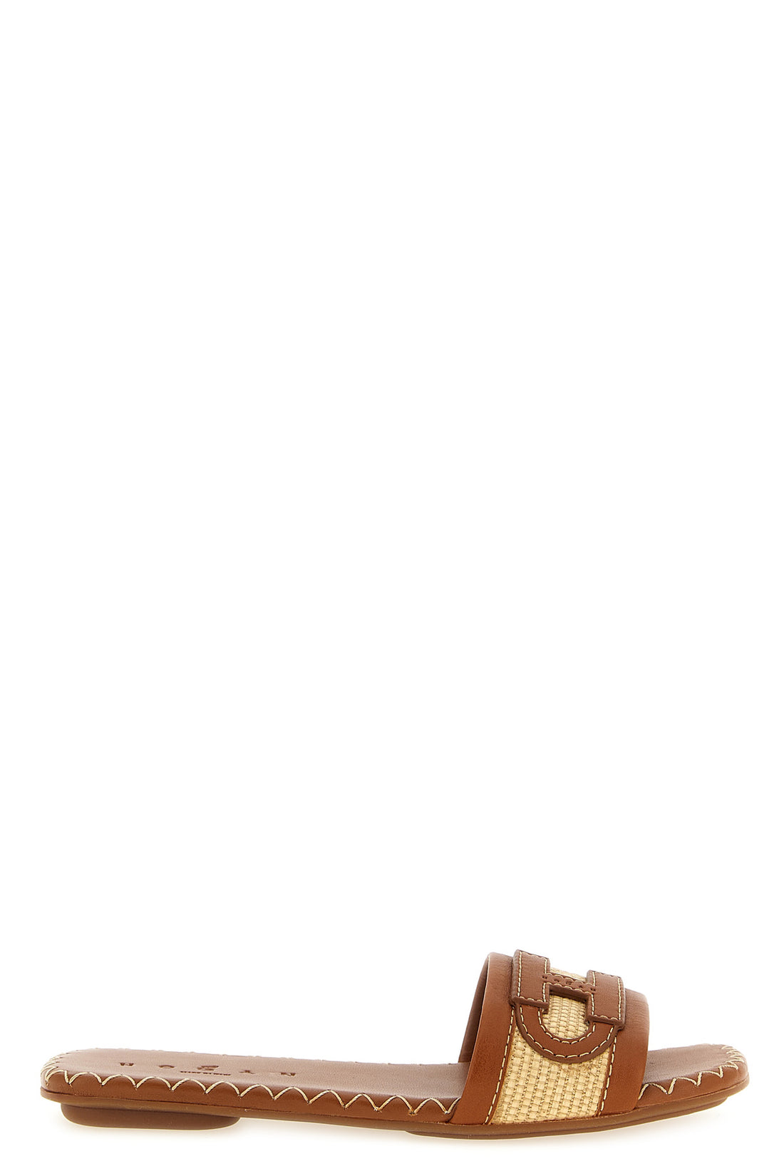 HOGAN 37 h685 leather sandals