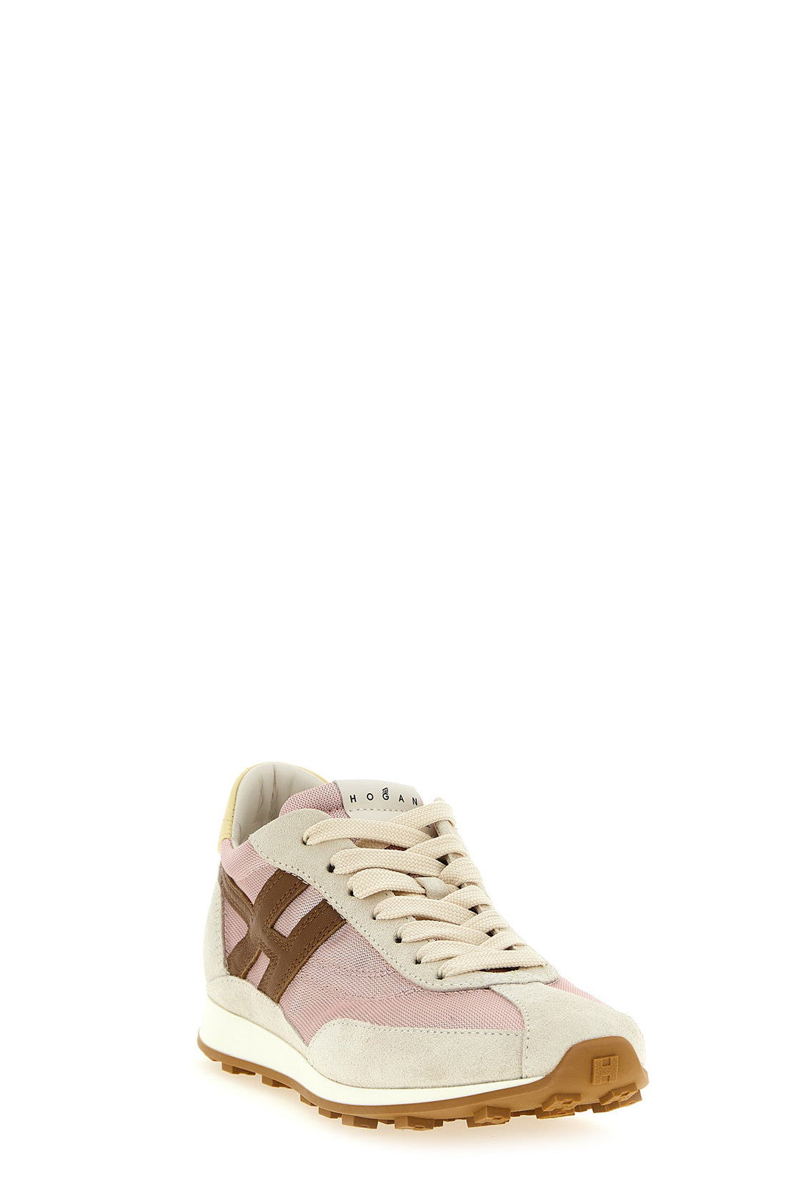 HOGAN 39 hogan athletic sneakers in suede and technical fabric