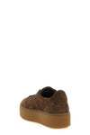 the hogan cool sneakers are distinguished by a structured construction in fine