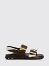 cow print pony skin sandals