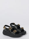 chloé nama leather sandals