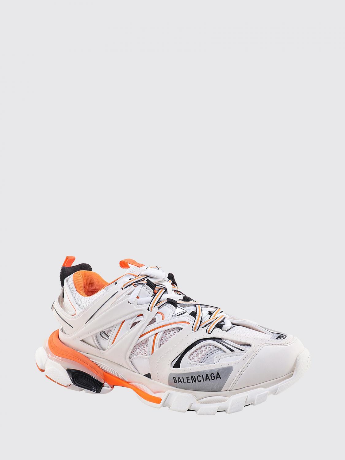 track mesh and rubber sneakers