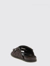 gg jacquard monogram canvas sandals