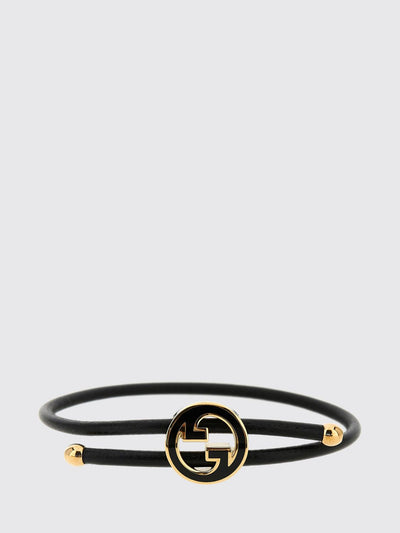 enamelled gg interlocking round bracelet