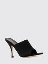 satin mules