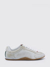 shift sneakers in aged leather