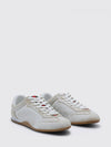 shift sneakers in aged leather