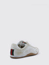 shift sneakers in aged leather