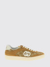 g75 sneakers in suede and canvas with gg jacquard monogram