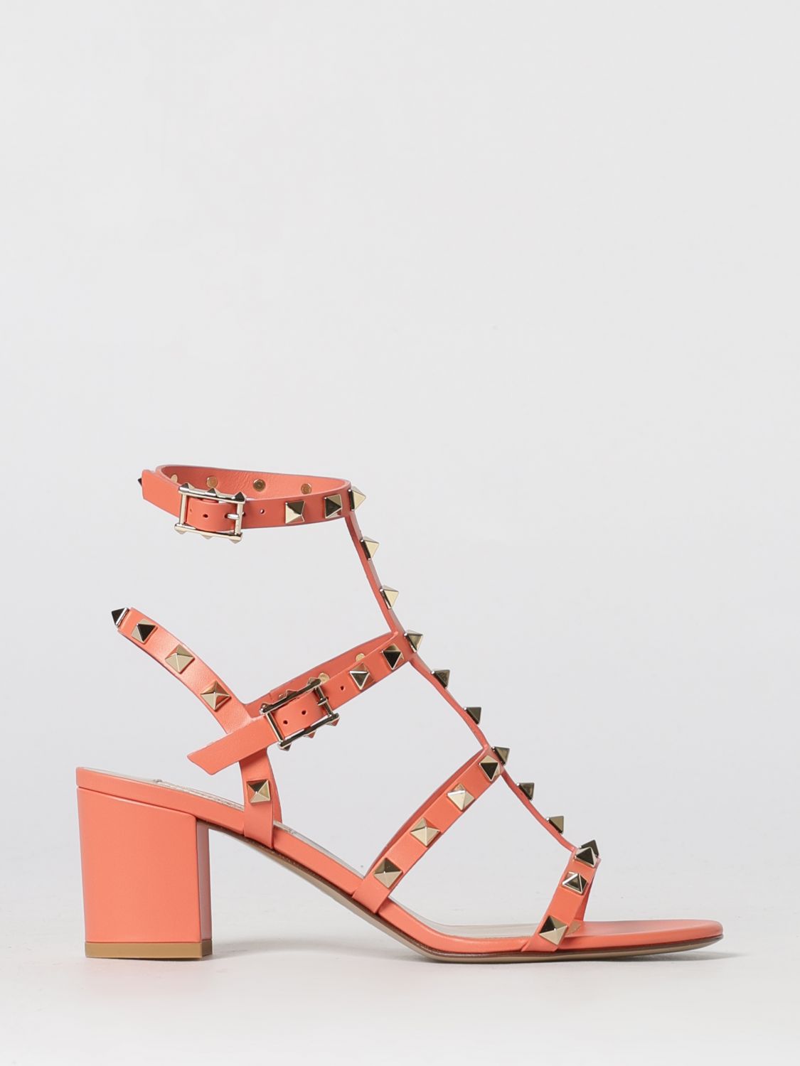 woman's heeled sandal