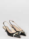 leather bepointy slingback